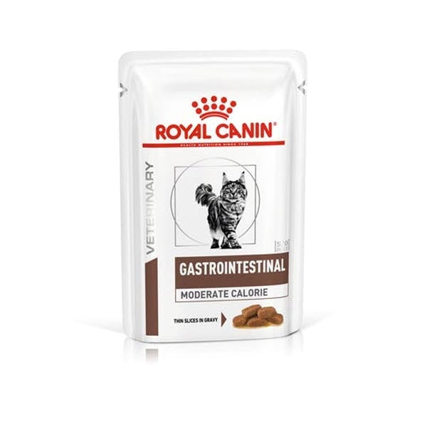 Royal Canin Veterinary Gastrointestinal Moderate Calorie 12x85gr Royal Canin Veterinary Gastrointestinal Moderate Calorie 12x85gr